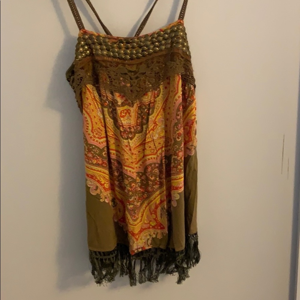 Free People Fringe Tank - XS
